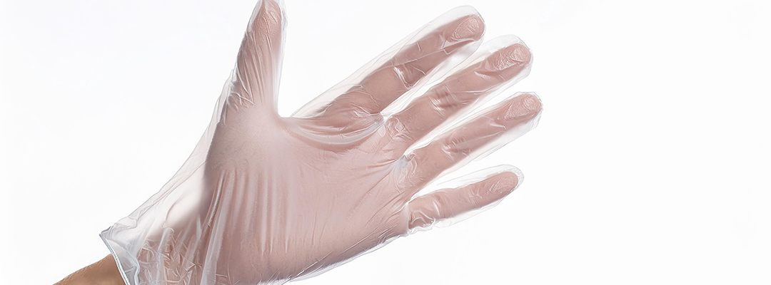 失敗しない手袋の選び方とカイコムのおすすめのニトリル手袋・ポリ手袋のイメージ画像