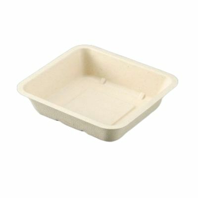 16オンスモールド角型容器(未晒し)(FP-FT-16)