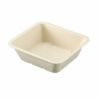 24オンスモールド角型容器(未晒し)(FP-FT-24)