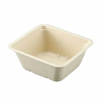 34オンスモールド角型容器(未晒し)(FP-FT-34)