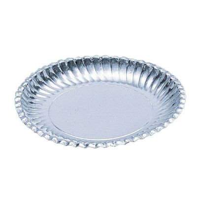 シルバープレート/皿 紙皿シルバープレート(菊型)7号 | 食品包材|食材の通販ならカイコム