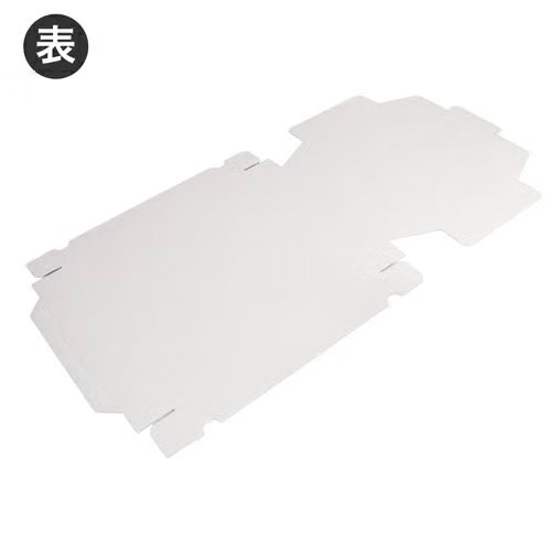 (規格変更)10インチピザボックス(白) 500入【181215C】
