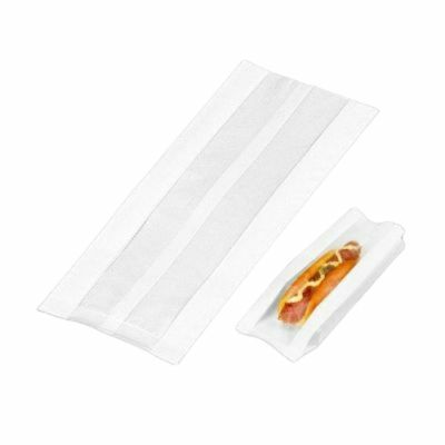 窓付きホットドッグ袋(大)【199462】