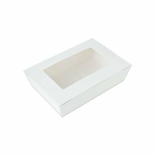 窓付きランチボックス （M） 白