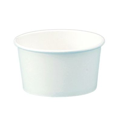 12オンス アイス&スープカップ(白)(PLAラミ) 25入【02612B】