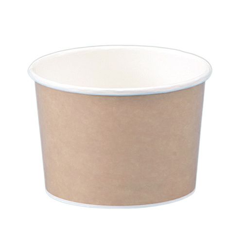 16オンス アイス&スープカップ (クラフト風)(PLAラミ)【02622】