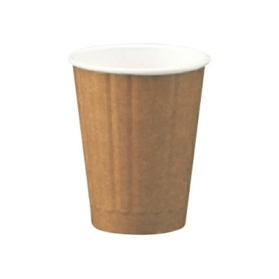12オンスDWカップ(未晒クラフト)(90口径) 1000入 | 食品包材｜食材の