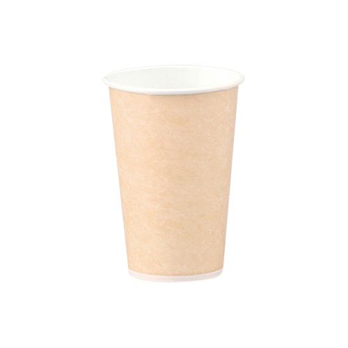 16オンス紙コールドカップ(クラフト調)