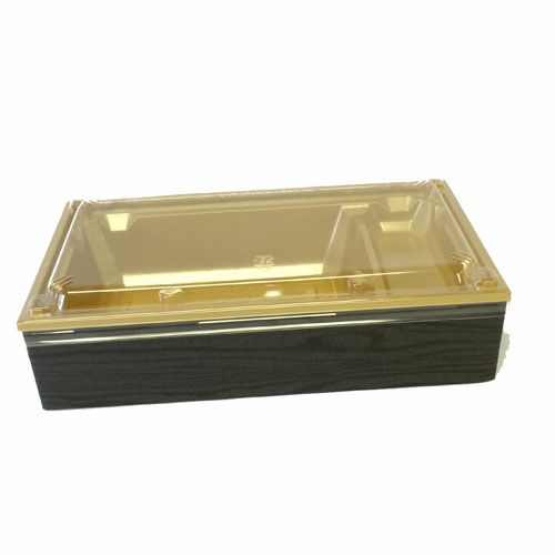 ワン折重70×37(48)黒焼杉金底K7蓋(100)セット アクタ
