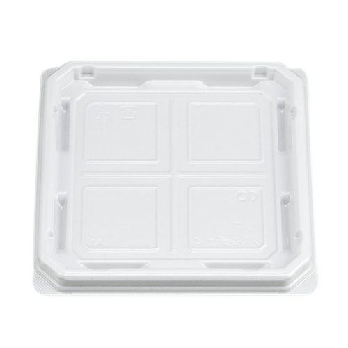 和菓子4個用 容器 ＵＦパルチェ４ ホワイト本体(フタ別売)