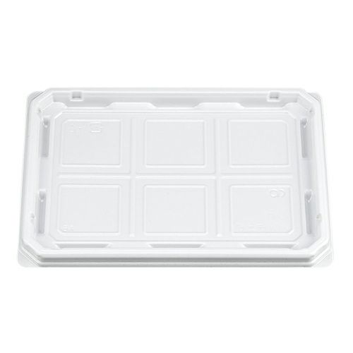 和菓子6個用 容器 ＵＦパルチェ６ ホワイト本体(フタ別売)