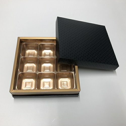 漆黒七宝柄 9個仕切りセット