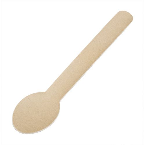 紙スプーン155(クラフト)バラ