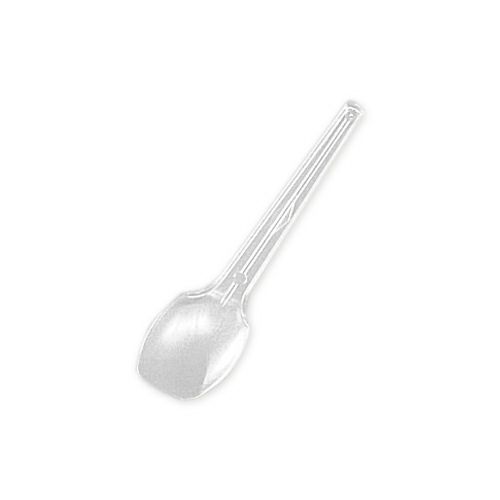 中スプーン(B)透明 バラ
