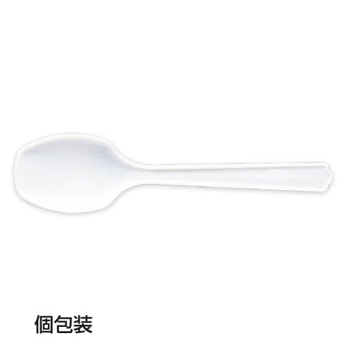 大スプーン(白)(個包装)