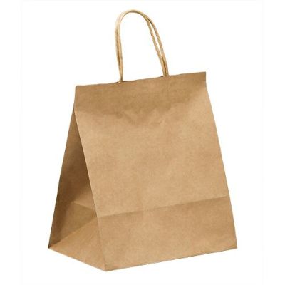 紙手提袋 (クラフト) No.2 (丸紐) 300入 | 食品包材｜食材の通販なら