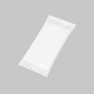 おしぼり 平型厚手(乳白無地)