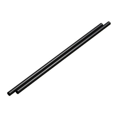 ストレートストロー(黒) バラ 500入
