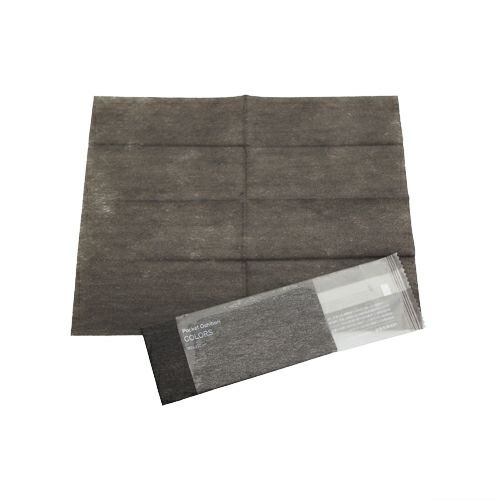 ポケットおしぼりＣＯＬＯＲＳ　ブラック