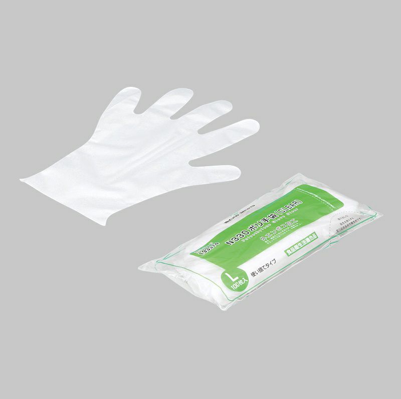 N330 ポリ手袋 CLEAR (M) | 食品包材｜食材の通販ならカイコム