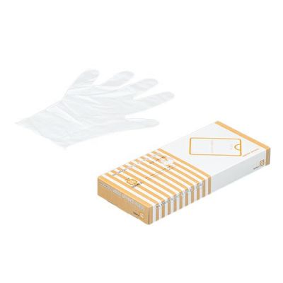 グローブ等　送料込み 楽天市場】N330 ポリ手袋 CLEAR (M) サイズ : (M) 入数 : 100
