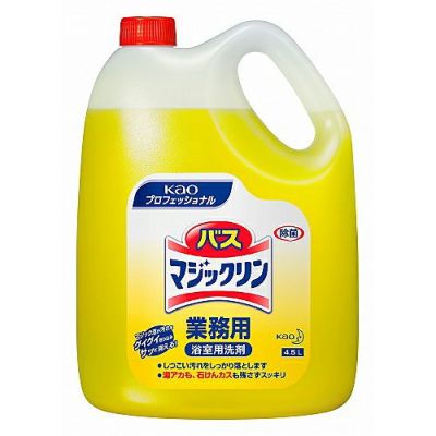 バスマジックリン 業務用 4.5L 浴室用洗剤 食品包材｜食材の通販ならカイコム