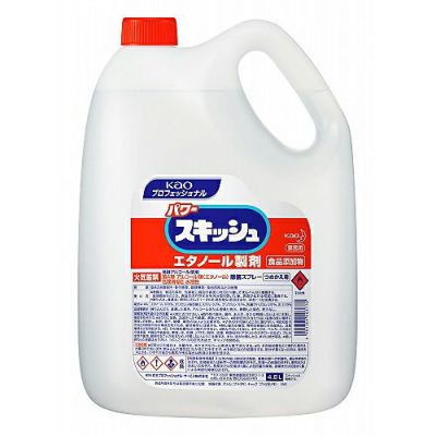 パワースキッシュ つめかえ 4.5L 業務用 エタノール製剤