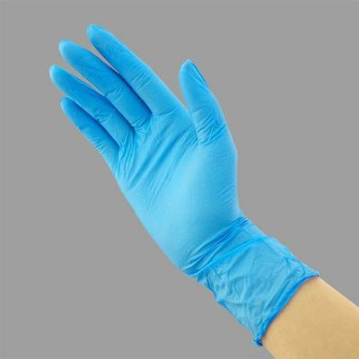 N420 使い捨て ニトリル手袋 粉無 BLUE (SS)