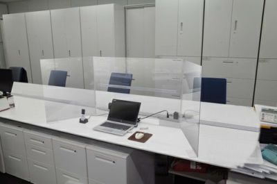 飛沫防止パーテーションデスクタイプ