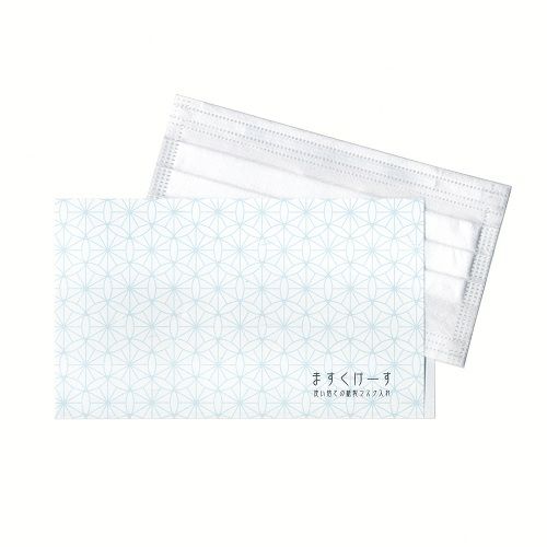 マスクケース 和風 総柄 WMC-2