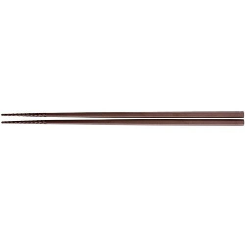 GM-4057 ﾄﾙﾈｰﾄﾞ取り箸 30cm 茶