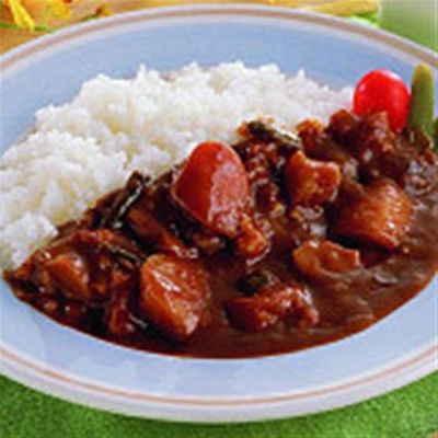 ⑧ハチ）野菜なカレー中辛1食200g