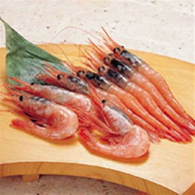 ⑧輸入）甘エビ（ブロック）1kg　Ｍ（約110～120尾入）