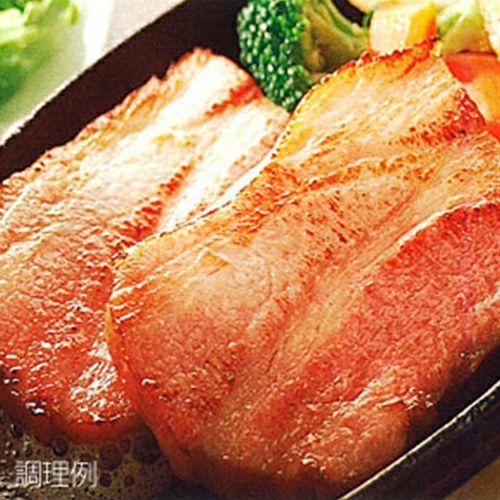 ⑧米久）ベーコン厚切り（８ｍｍ厚）500g
