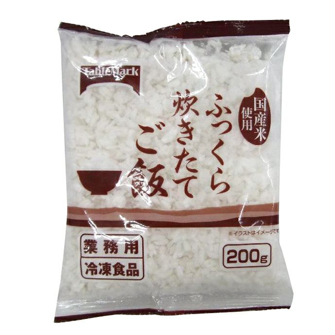 ⑧テーブルマーク）ふっくら炊きたてご飯1食200g