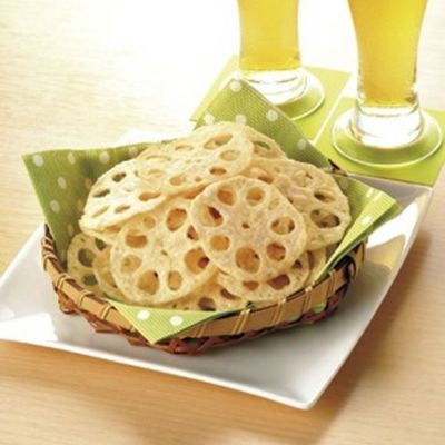 ⑧【新商品】味の素冷凍)れんこんチップス 500g袋