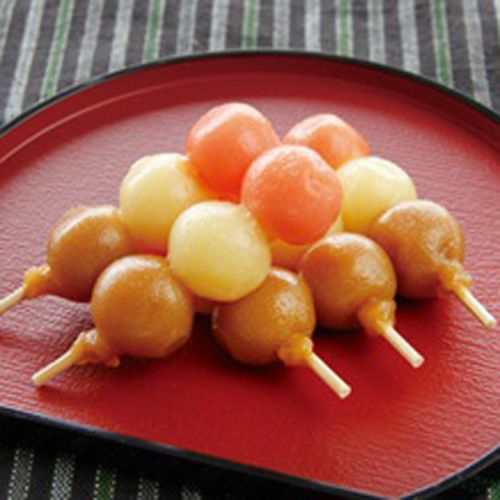 ⑧【秋商材】オリジナル）秋の三色プチ団子15本入