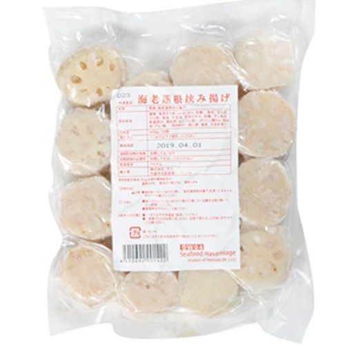 ⑧【春商材】平八）海老蓮根挟み揚げ　約２８ｇ×１６個（２－５月）