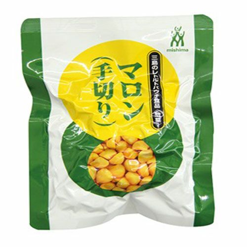 ⑧【秋商材】三島食品）マロン（手切り）200g（約60粒入）