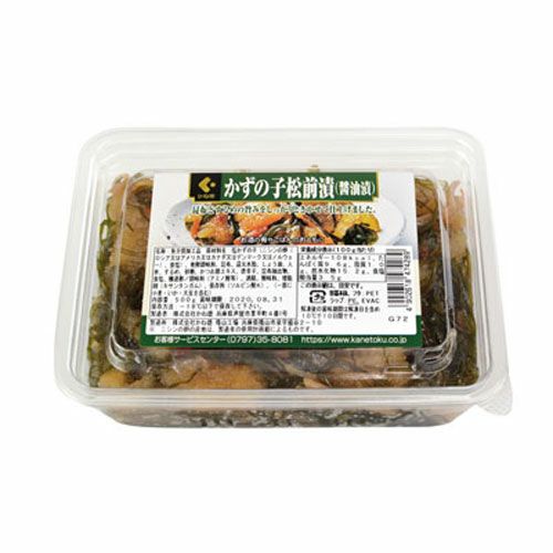 ⑧かね徳)かずの子松前漬 (醤油漬)500g（12月限定）