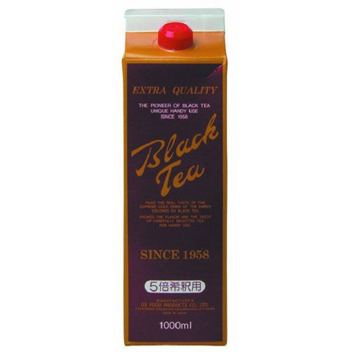 ⑧ＧＳ）ブラックティー加糖1Ｌ（5倍希釈）
