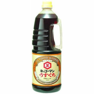 ⑧キッコーマン）うすくちしょうゆ1.8Ｌ
