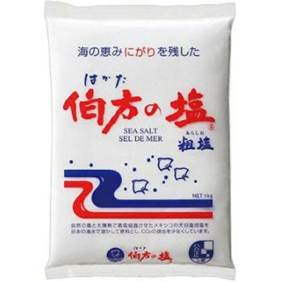 ⑧伯方塩業）伯方の塩（粗塩）1kg