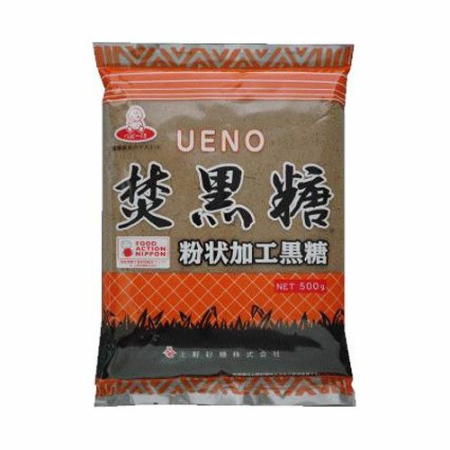 ⑧上野砂糖）焚黒糖（粉状）500g