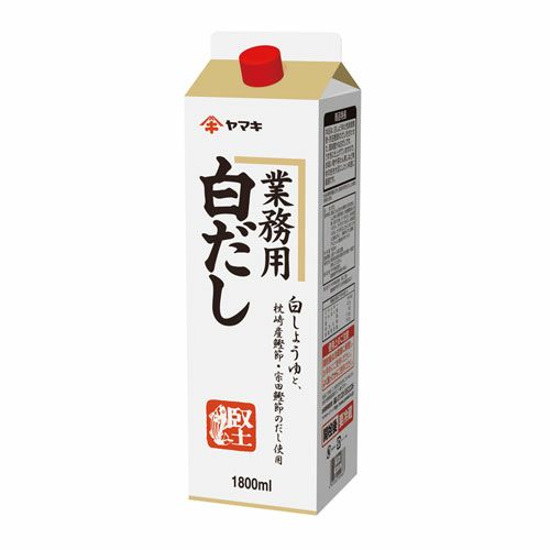 ⑧ヤマキ）ヤマキ　白だし1.8Ｌ