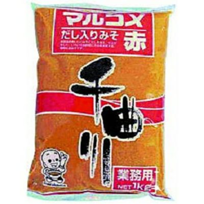 ⑧マルコメ）だし入りみそ　プロ用（赤）1kg