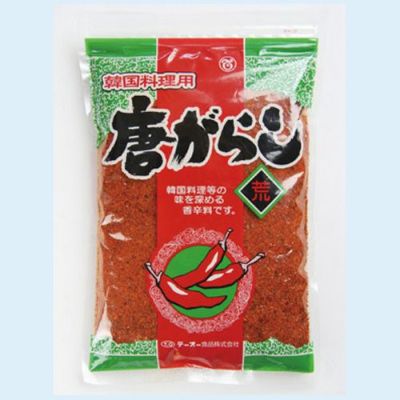 ⑧テーオー食品）韓国料理用唐がらし（荒）250g