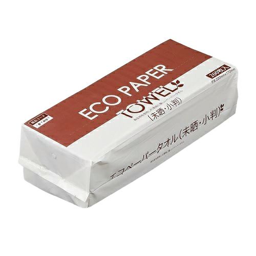 エコペーパータオル(未晒) 小判
