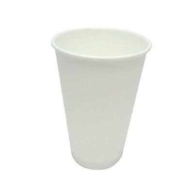 16オンスホット紙コップ(白) 紙コップ 40入
