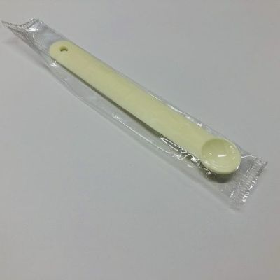 【個包装 別注品】<br>メジャースプーン １cc(g) 白 <br>家庭用計量スプーン 5000入